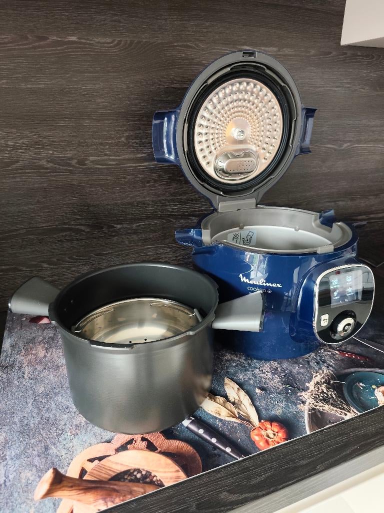 Moulinex Cookeo+ en extracrisp deksel, Elektronische apparatuur, Slowcookers, Ophalen, Timer, Zo goed als nieuw