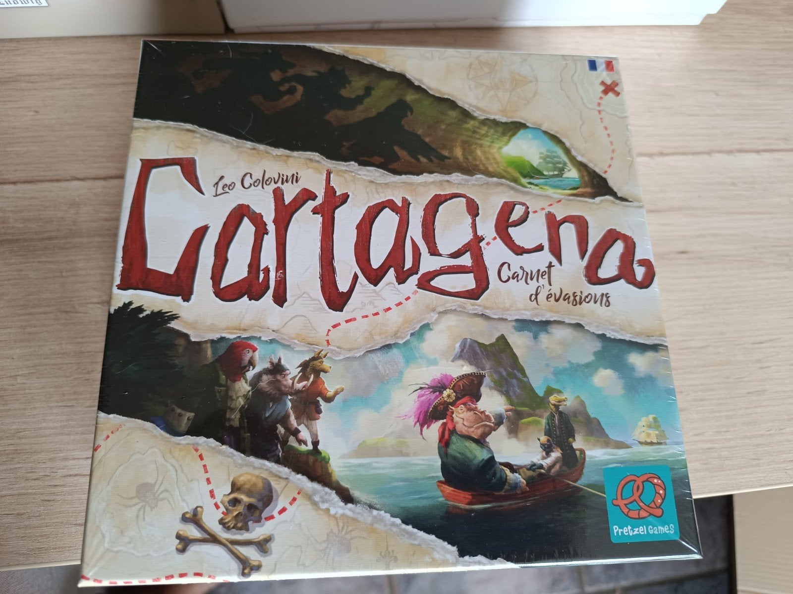 Cartagena - carnet d'évasions en français, Hobby en Vrije tijd, Ophalen of Verzenden, Nieuw, Pretzel games