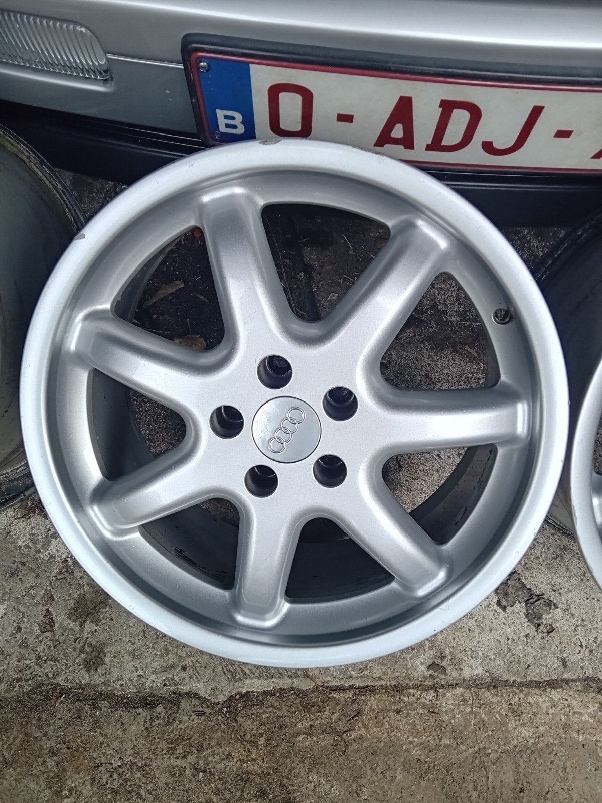 jantes Audi ronal Bolero 5x112 18", Autos : Pièces & Accessoires, Enlèvement, Utilisé, 18 pouces, Jante(s)