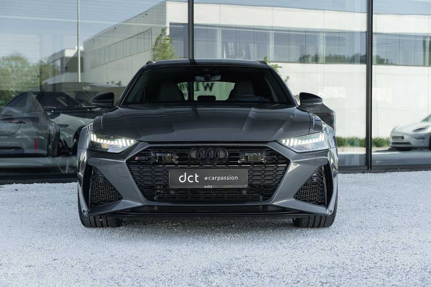 Audi RS6 Panorama BlackOptic B&O CoolingSeats Laser HeadUp, Cuir, Argent ou Gris, 3996 cm³, Euro 6