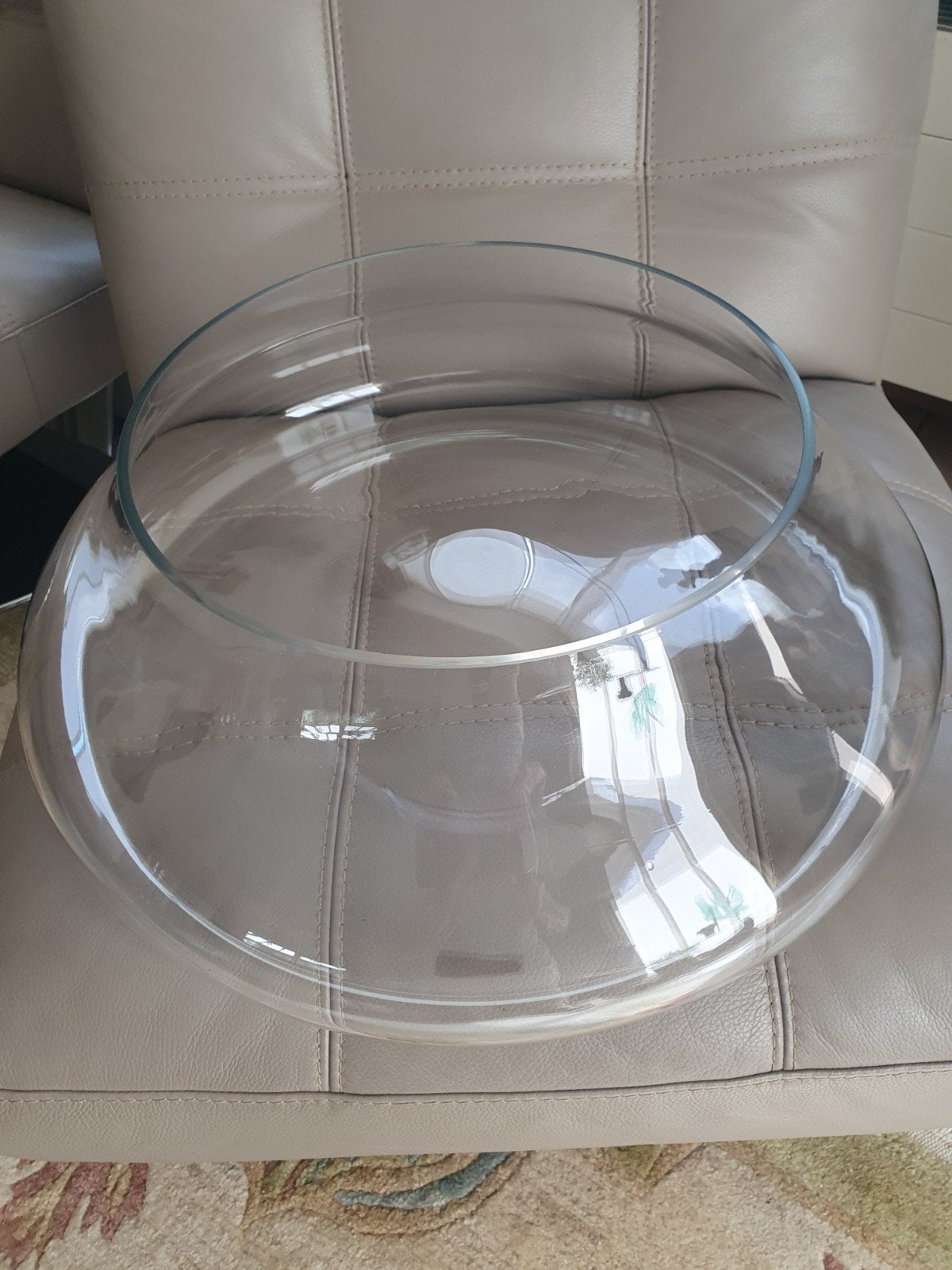 Schaal in glas, Huis en Inrichting, Ophalen, Glas, Schaal