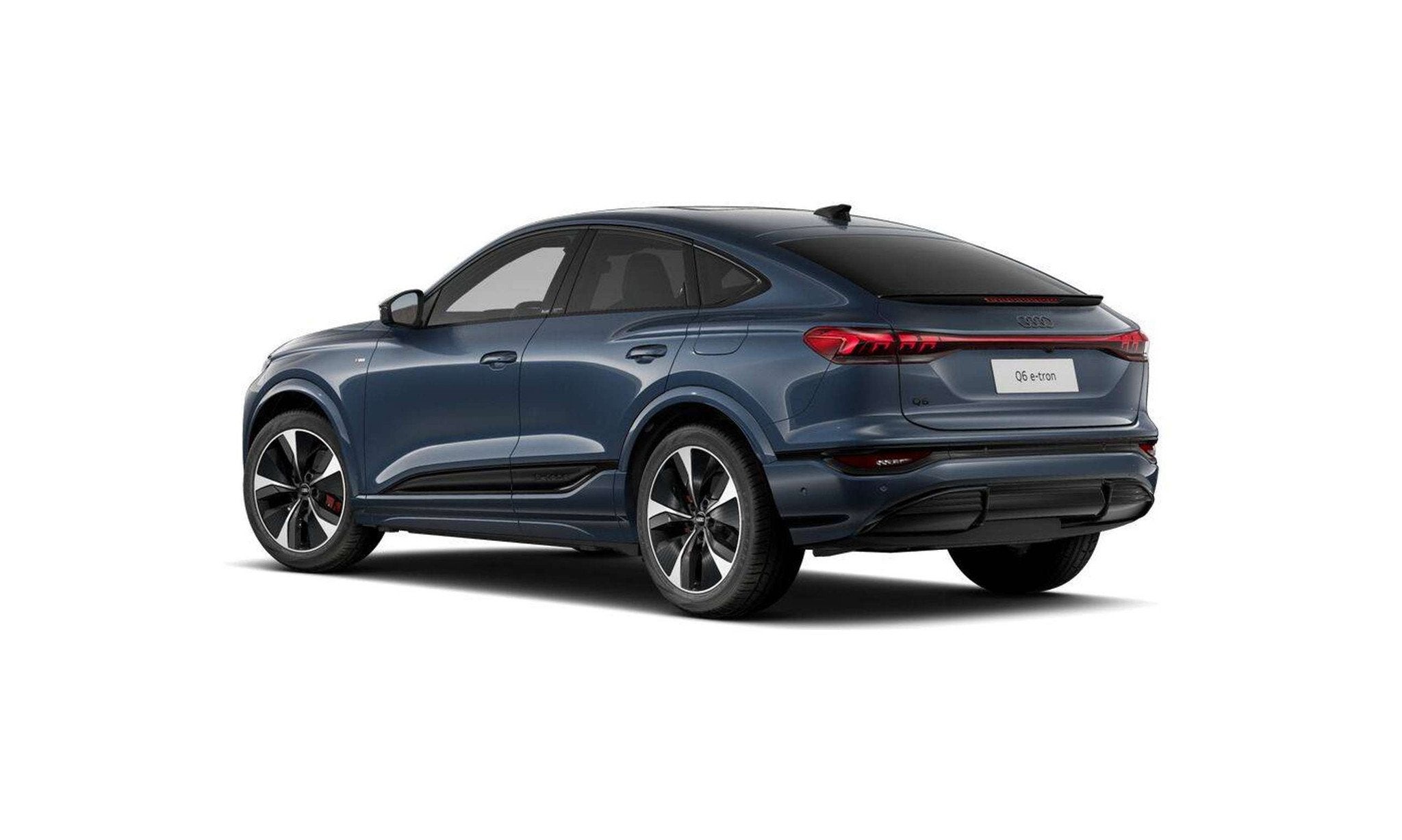 Audi Q6 e-tron Q6 e-Tron l Performance l S line l Head-Up l, Auto's, Achterwielaandrijving, Gebruikt, Zwart, Blauw