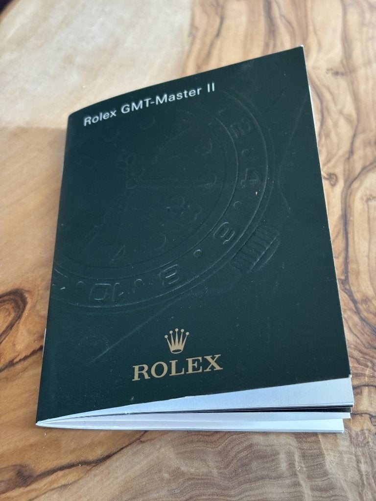 Rolex: Livret d'Instructions Rolex GMT-Master II 16710, Enlèvement, Comme neuf, Ustensile