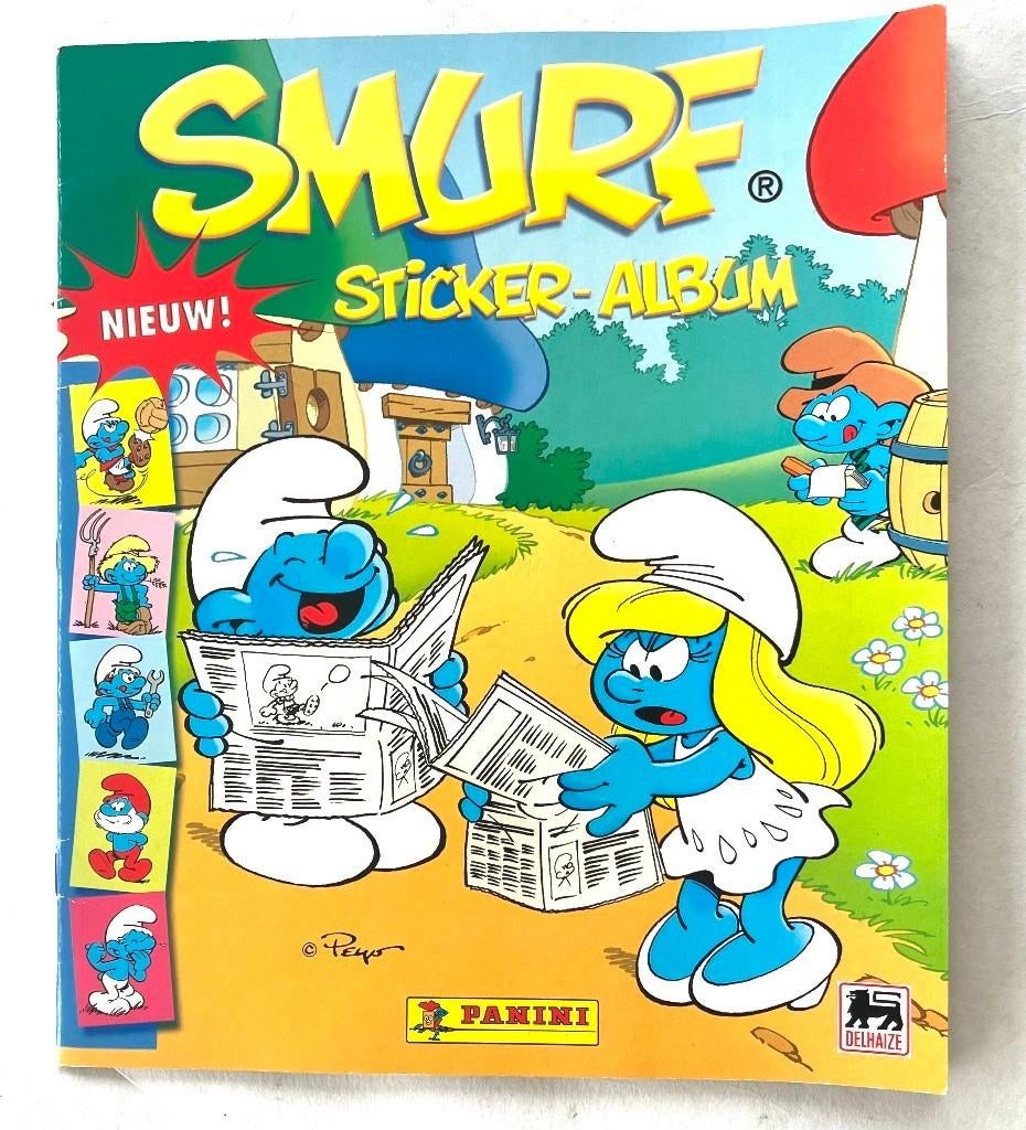 Smurfen stickeralbum Panini compleet., Verzamelen, Ophalen, Zo goed als nieuw, Verschillende Smurfen, Overige typen