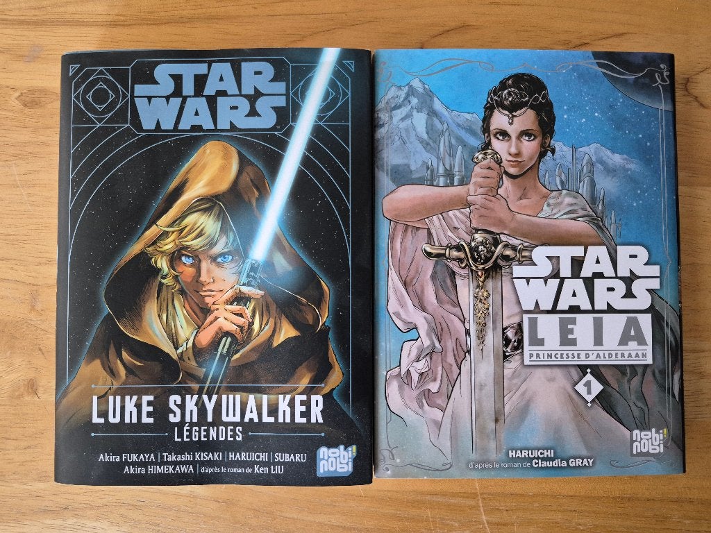 Lot mangas Star Wars – Luke Skywalker / Princesse Leia, Livres, Plusieurs comics, Enlèvement, Japon (Manga)