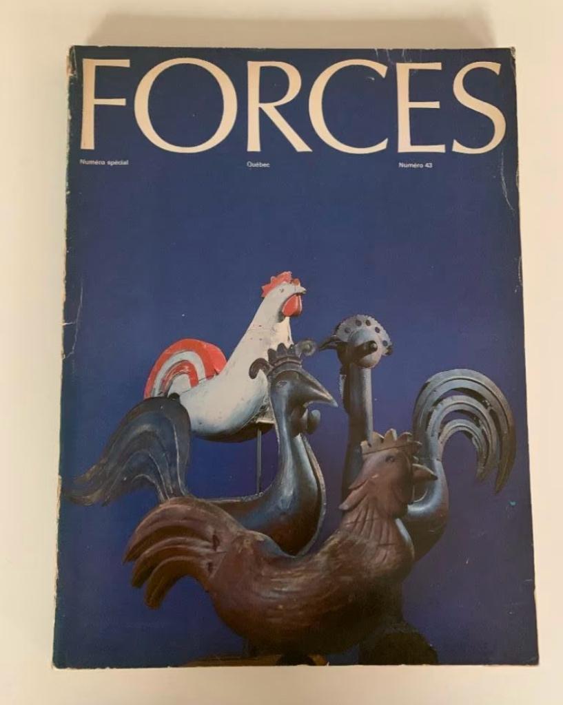 Forces numéro spécial québec (1978) numéro 43 - 1978, Livres, Journaux & Revues, Enlèvement ou Envoi, Utilisé