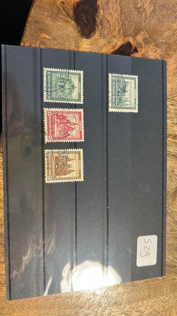 Duitsland: 1931 Nothilfe, Ophalen of Verzenden, Overige periodes, Gestempeld
