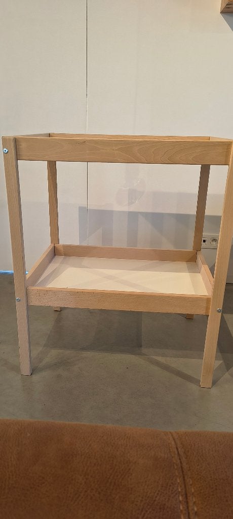 Verzorgingstafel, Kinderen en Baby's, Minder dan 75 cm, 70 cm of meer, Zo goed als nieuw, Opstaande rand