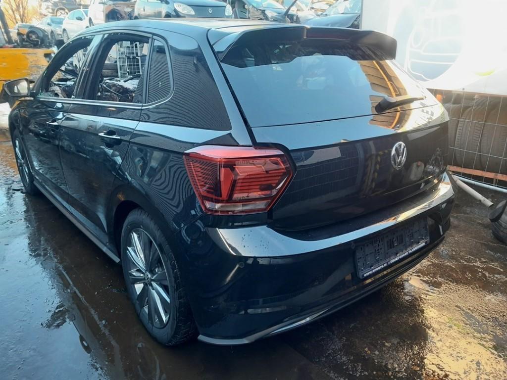 PARE-CHOCS ARRIÈRE Volkswagen Polo VI (AW1) (2G6807421GRU), Utilisé, Arrière, Volkswagen, Pare-chocs