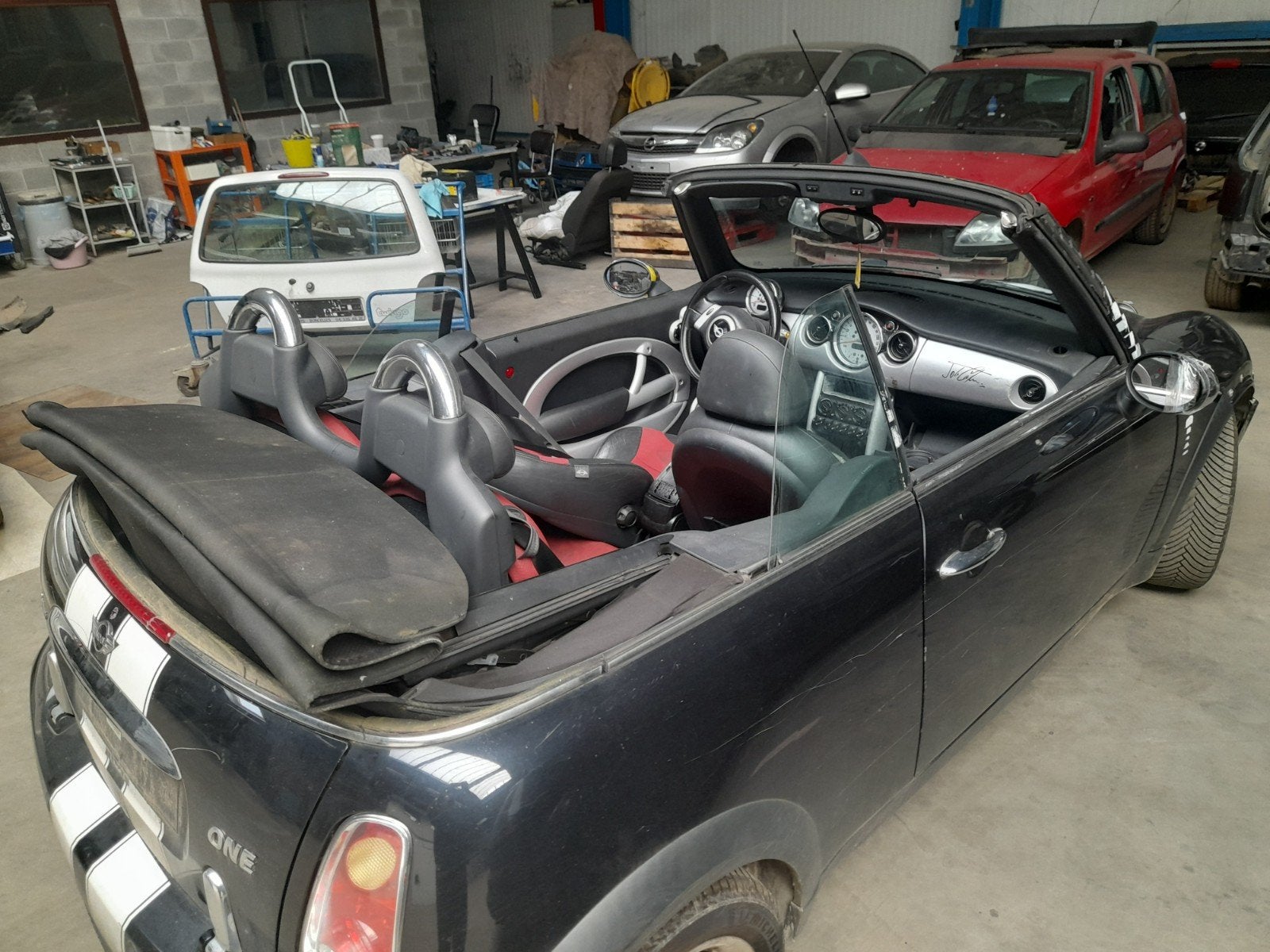 Toutes pièces mini one cabriolet essence, Enlèvement, Utilisé, Avant, Mini