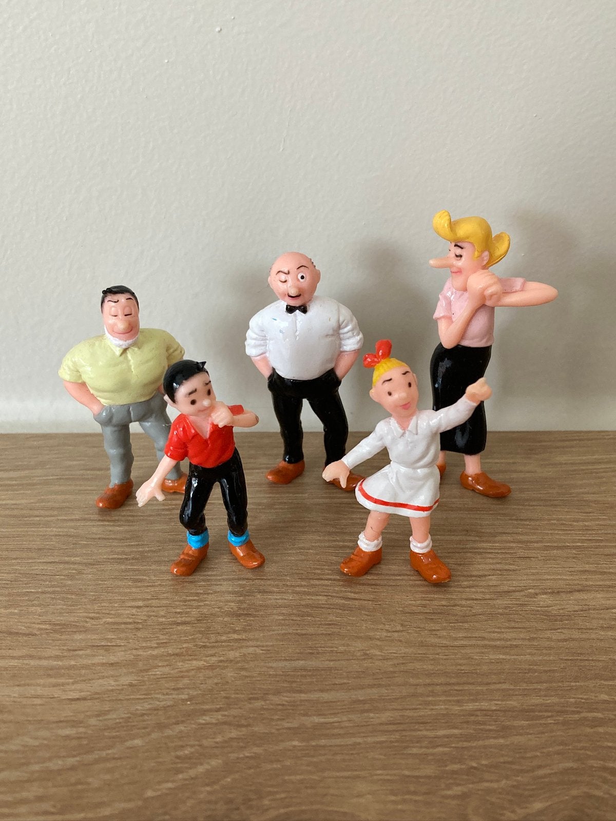 Volledige set Suske en Wiske figuren 1995 Nutricia, Verzamelen, Stripfiguren, Ophalen of Verzenden, Suske en Wiske, Nieuw
