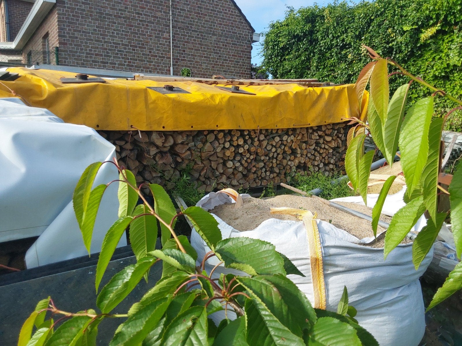 brandhout te koop, Ophalen