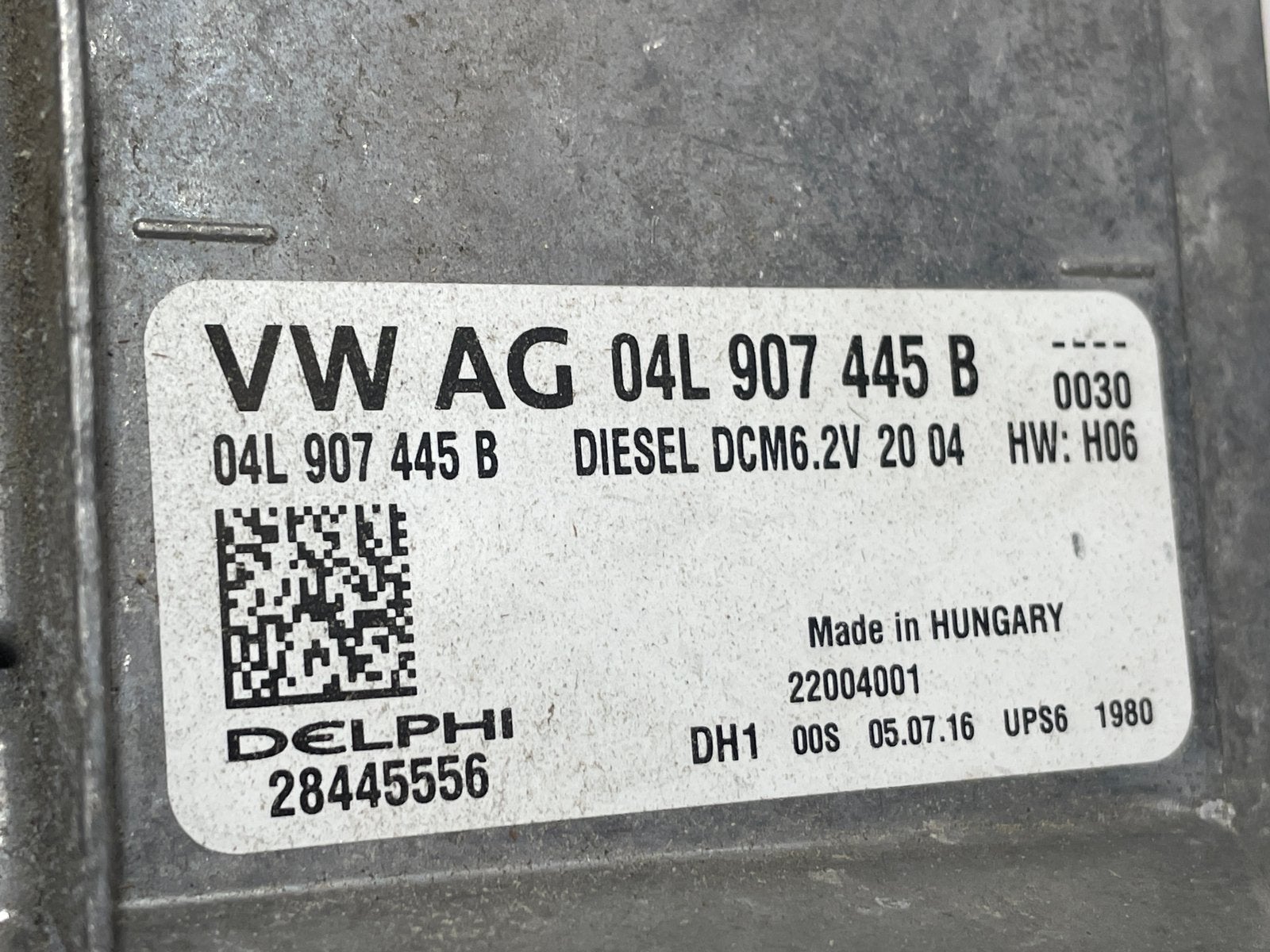 Calculateur Moteur VW GOLF 7  04L907445B, Enlèvement, Utilisé, BMW