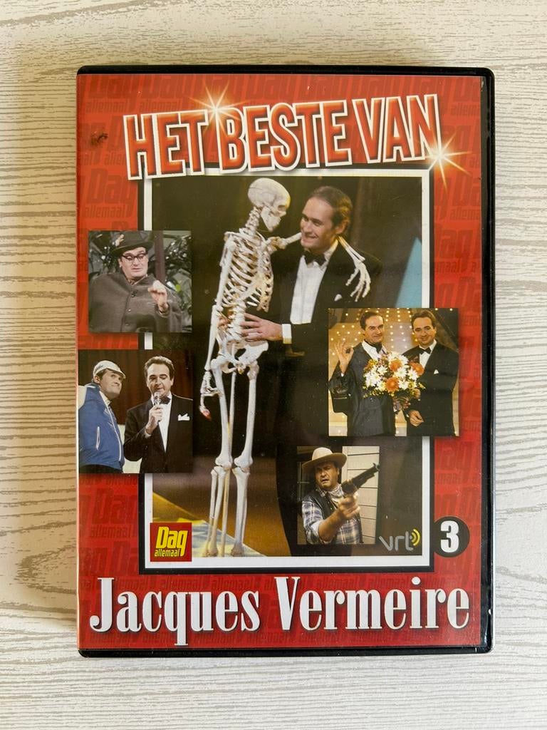 DVD Het beste van Jacques Vermeire, Alle leeftijden, Ophalen of Verzenden, Zo goed als nieuw, Stand-up of Theatershow