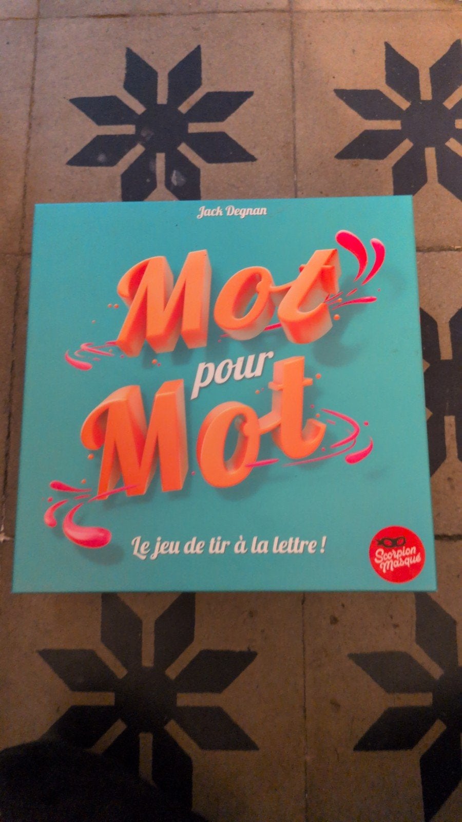 Mot pour Mot, 1 ou 2 joueurs, Enlèvement ou Envoi, Utilisé, Le Scorpion Masqué