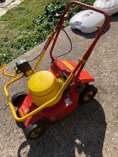 outillage jardin, WOLF Garten, Démarrage électrique, Enlèvement, Utilisé