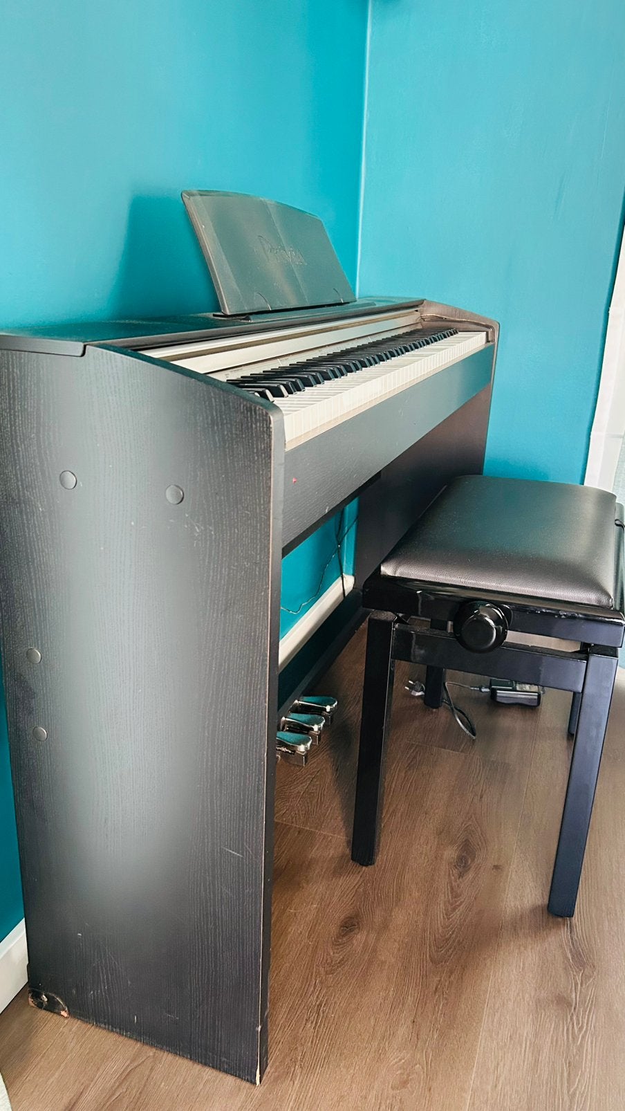 Piano Casio Privia PX-730, Ophalen, Gebruikt, Zwart, Digitaal
