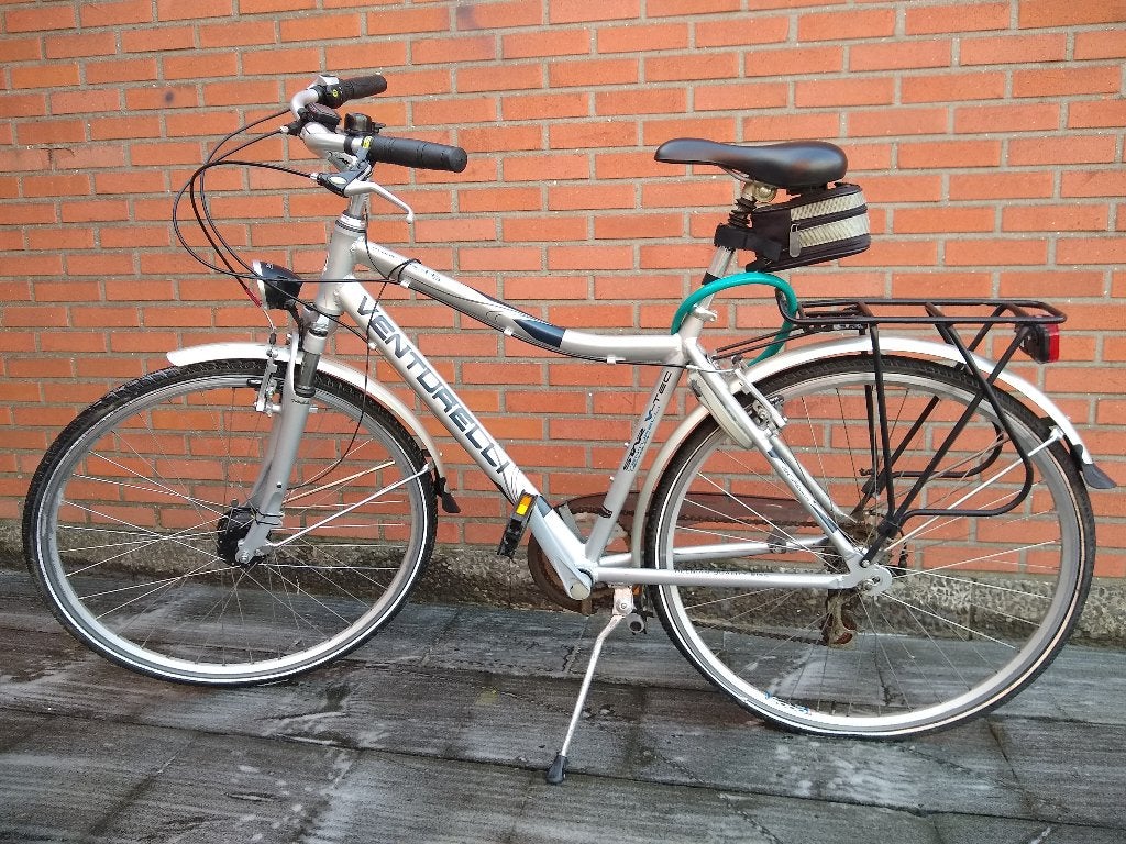 Vélo Venturelli homme/garçon + ordinateur de vélo + antivol, Autres marques, Vitesses, 49 à 53 cm, Comme neuf