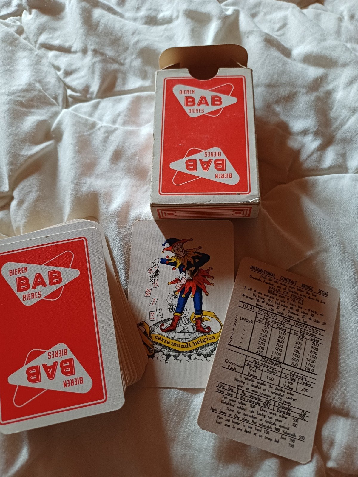 biek speelkaarten BAB Bieren, Enlèvement ou Envoi, Carte(s) à jouer