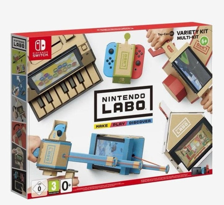 Nintendo labo 2 dozen, Consoles de jeu & Jeux vidéo, Enlèvement ou Envoi, Comme neuf, Puzzle et Éducatif, À partir de 7 ans
