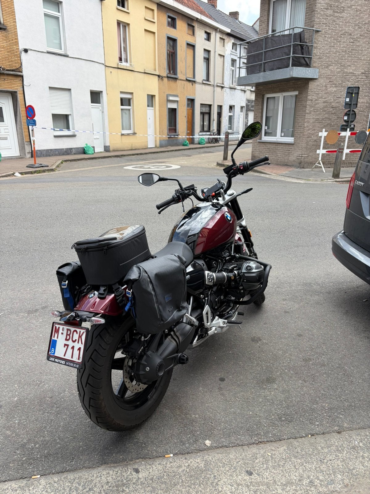 Bmw black collection tanktas groot, Motoren, Ophalen