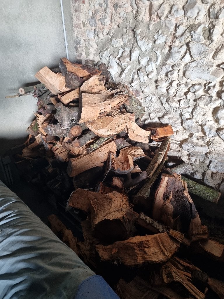 Bois de chauffage, Moins de 3 m³, Envoi, Autres essences de bois, Troncs d'arbres