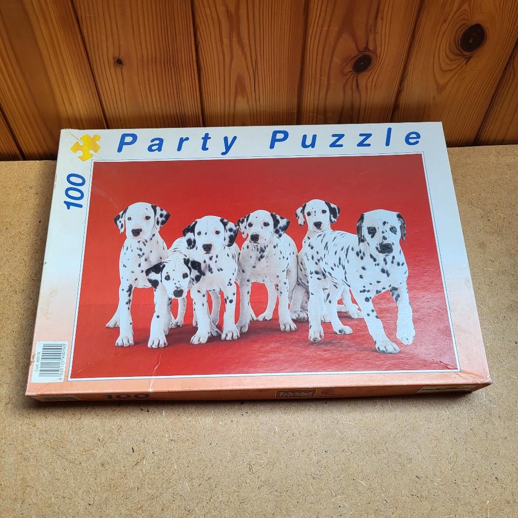Puzzel dalmatiërs - 100 stukjes, Ophalen of Verzenden, Meer dan 50 stukjes, Gebruikt