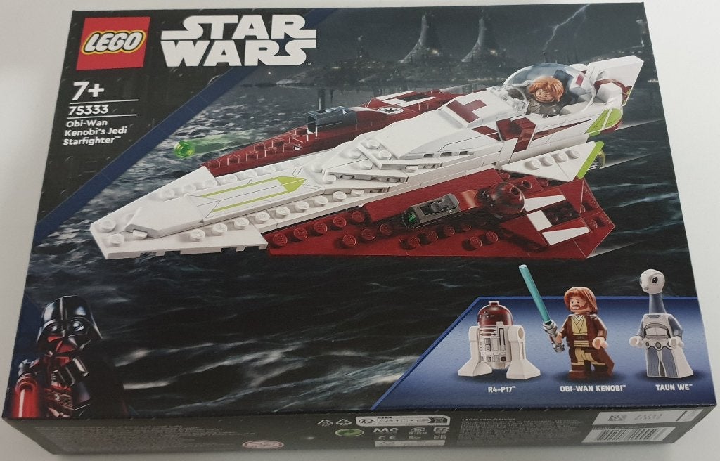 LEGO 75333 Obi-Wan Starfighter - NEUF ET SCELLÉ, Neuf, Lego, Ensemble complet, Pièces supplémentaires incluses