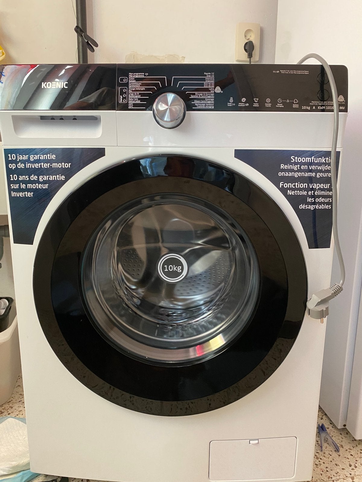 Wasmachine Koenic, Enlèvement, Comme neuf