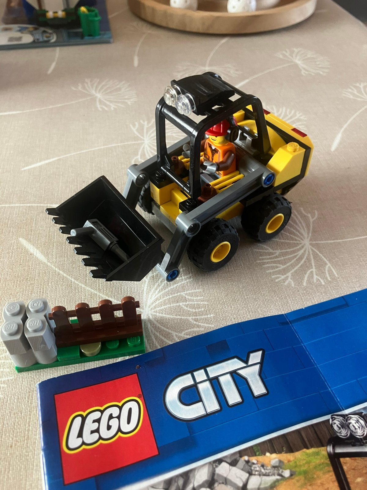 Lego city 60219 construction loader, Ophalen, Zo goed als nieuw, Lego, City