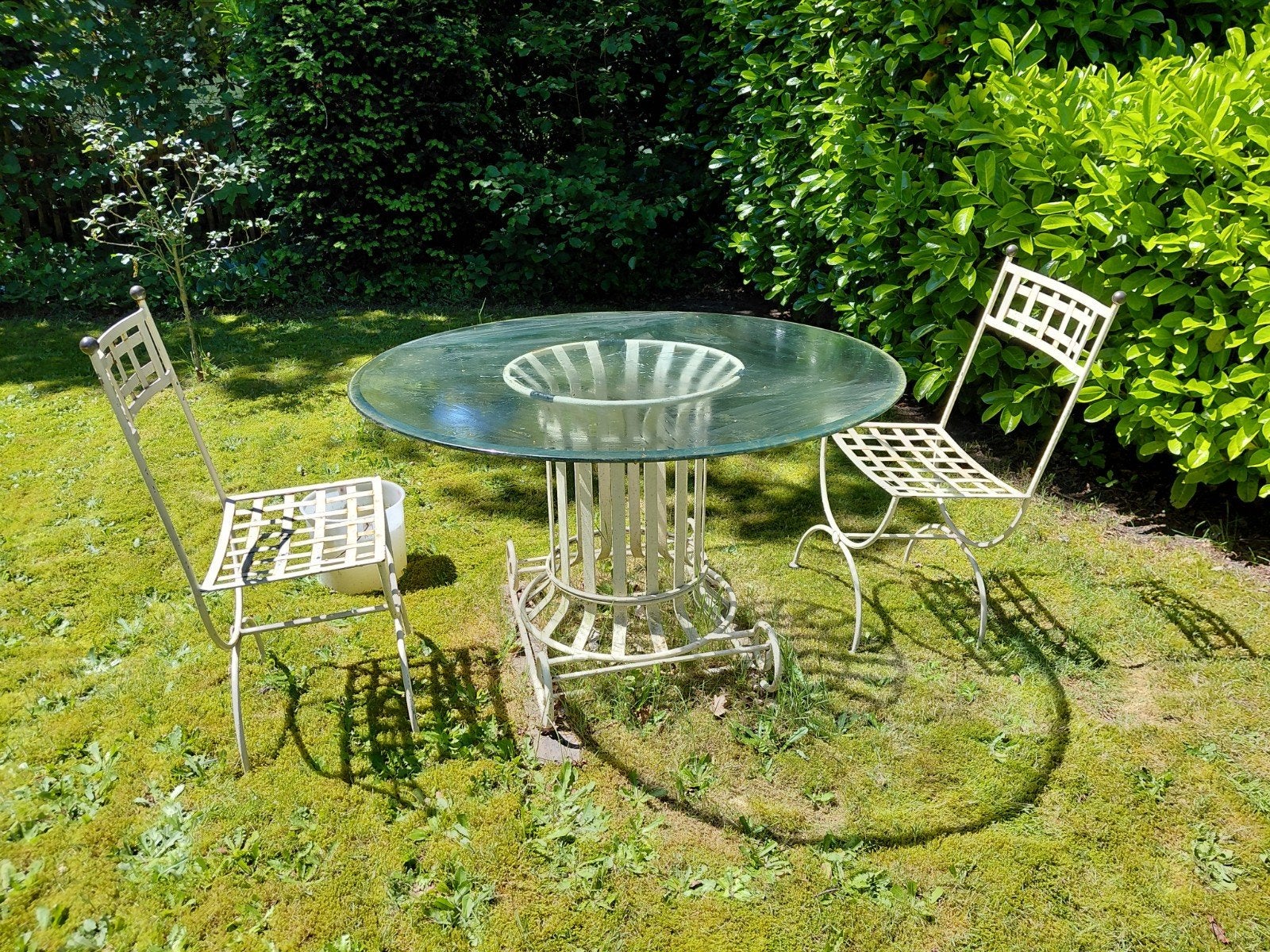 Tuinset, Ophalen