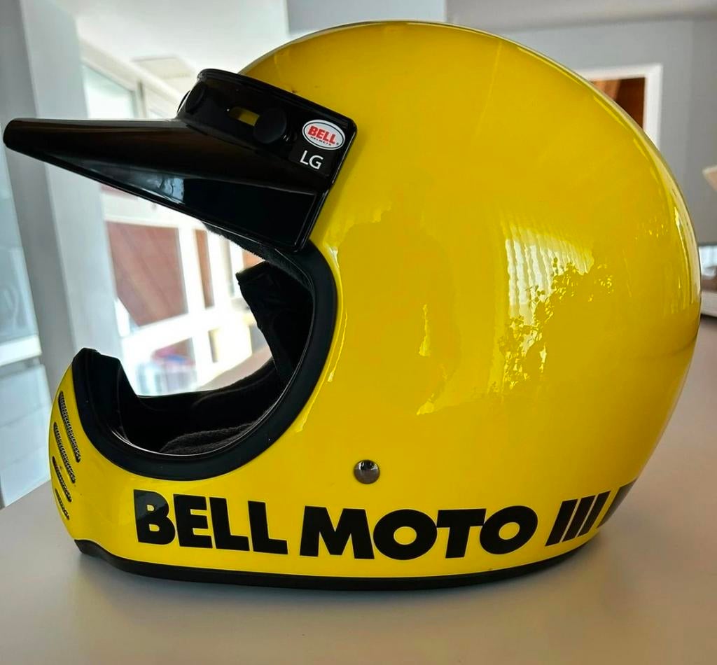 Bell moto 3 III Large enduro helm, NIEUWSTAAT !!!, Motoren, Ophalen of Verzenden, Nieuw zonder kaartje, L, Overige merken