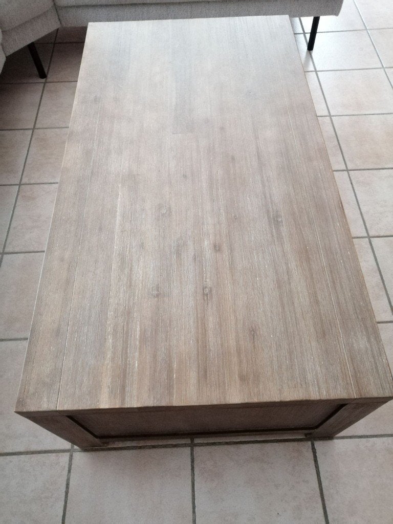 table basse, Maison & Meubles, 100 à 150 cm, Rustiek, Enlèvement, Utilisé