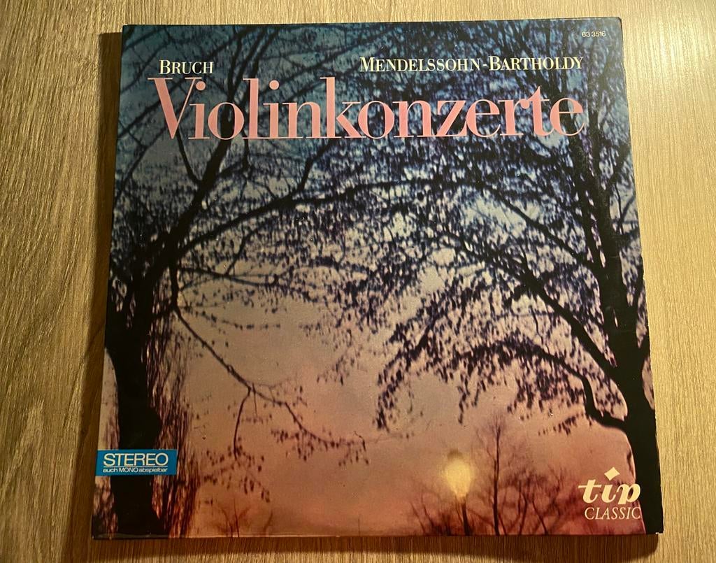 🔥 LP - Violinkonzerte - Bruch/Mendelssohn, Cd's en Dvd's, Vinyl | Klassiek, Zo goed als nieuw, Ophalen of Verzenden