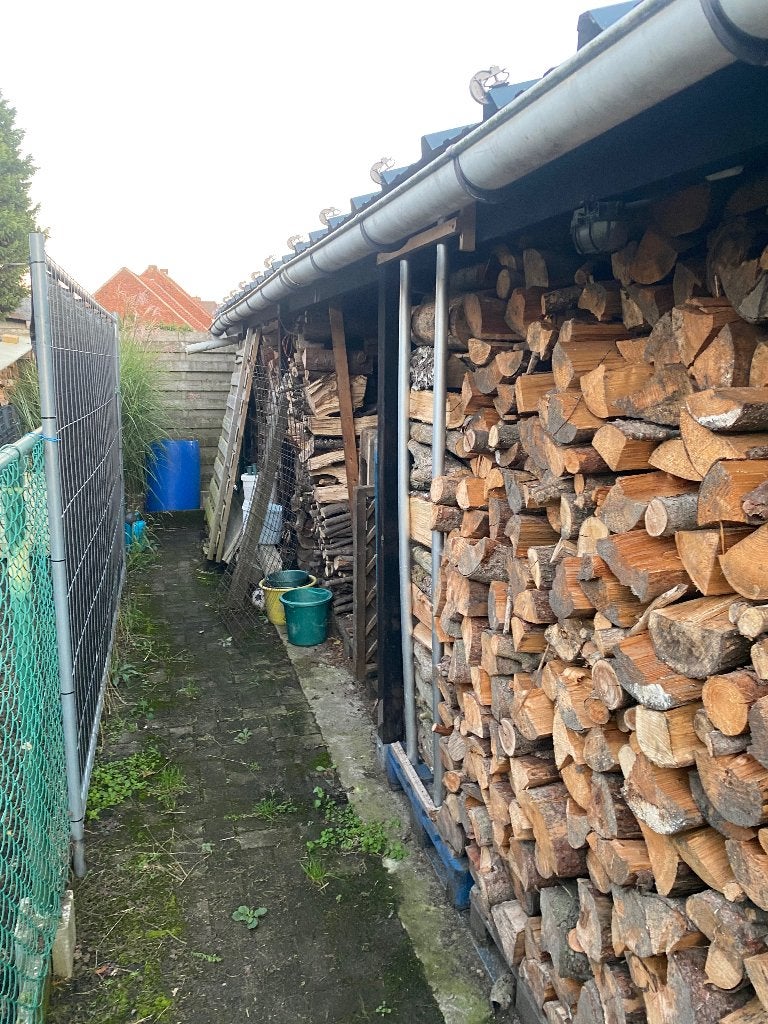 Droog brandhout te koop-100 m3- meer dan 5 jaar gestockeerd, Tuin en Terras, 6 m³ of meer, Ophalen, Overige houtsoorten, Blokken