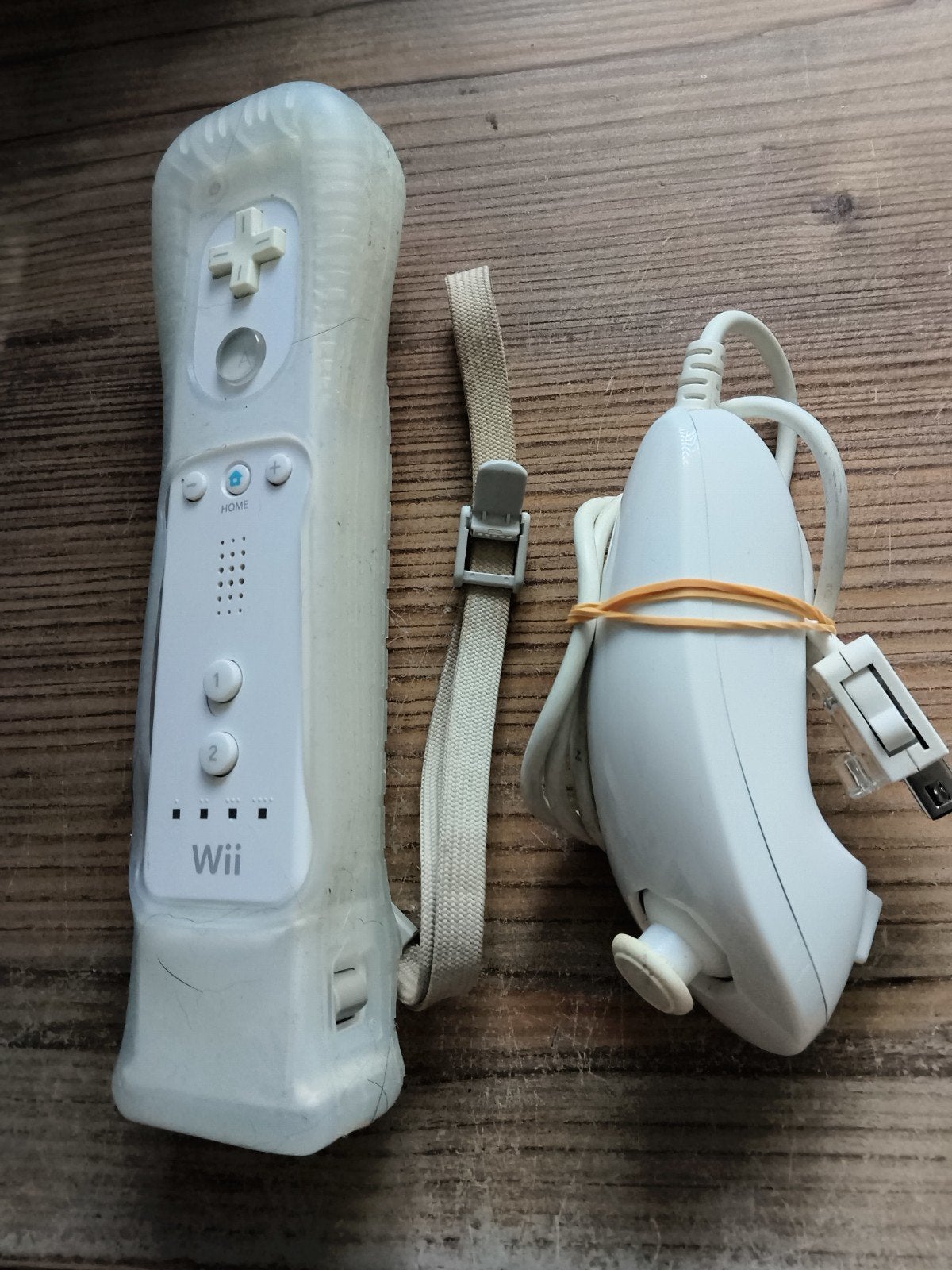 Nintendo Wii controller met motion plus adapter en nunchuk, Games en Spelcomputers, Ophalen of Verzenden