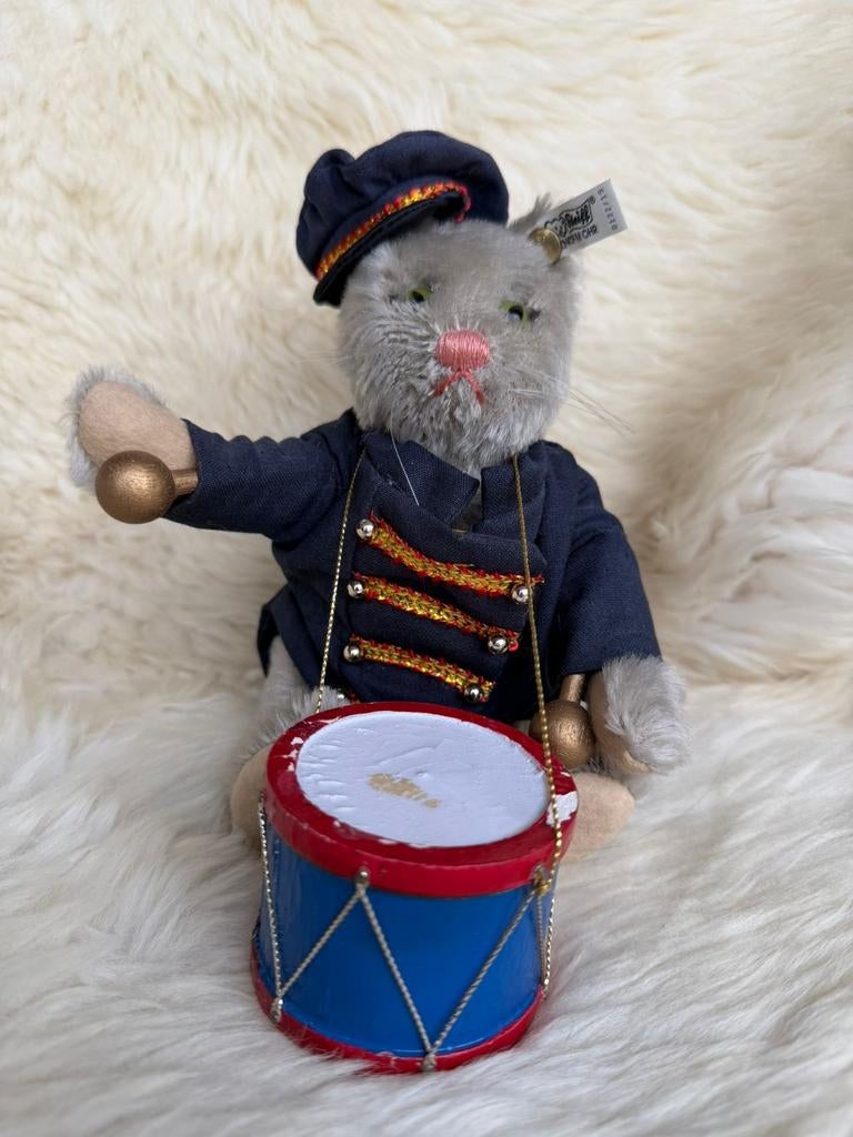 Steiff circus band cat - golden age of circus, Ophalen of Verzenden, Steiff