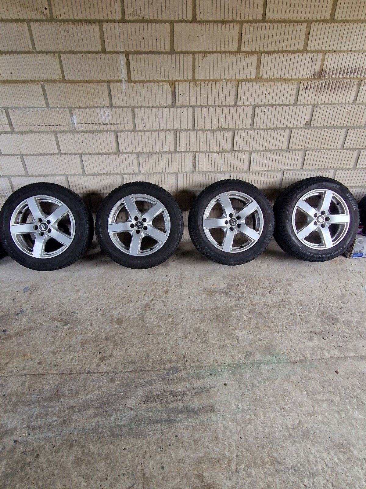 velgen MSW (designed by O.Z.) iPirelli Winter, Auto-onderdelen, Banden en Velgen, Ophalen, Velg(en), 16 inch, Winterbanden