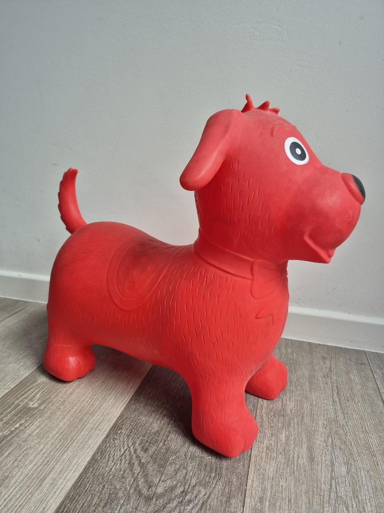 Chien sauteur rouge, Enfants & Bébés, Jouets | Autre, Enlèvement, Comme neuf, Garçon ou Fille