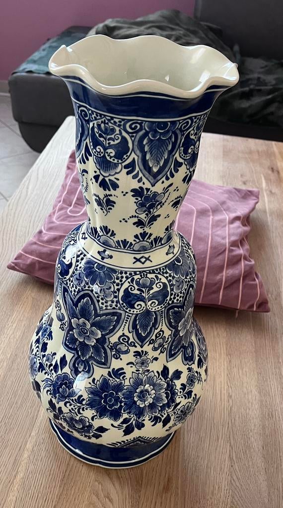 Antieke vaas Delfts blauw, Antiek en Kunst, Ophalen