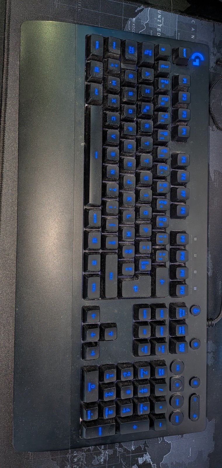 clavier mécanique Logitech G213, Informatique & Logiciels, Logitech G, Azerty, Enlèvement, Utilisé