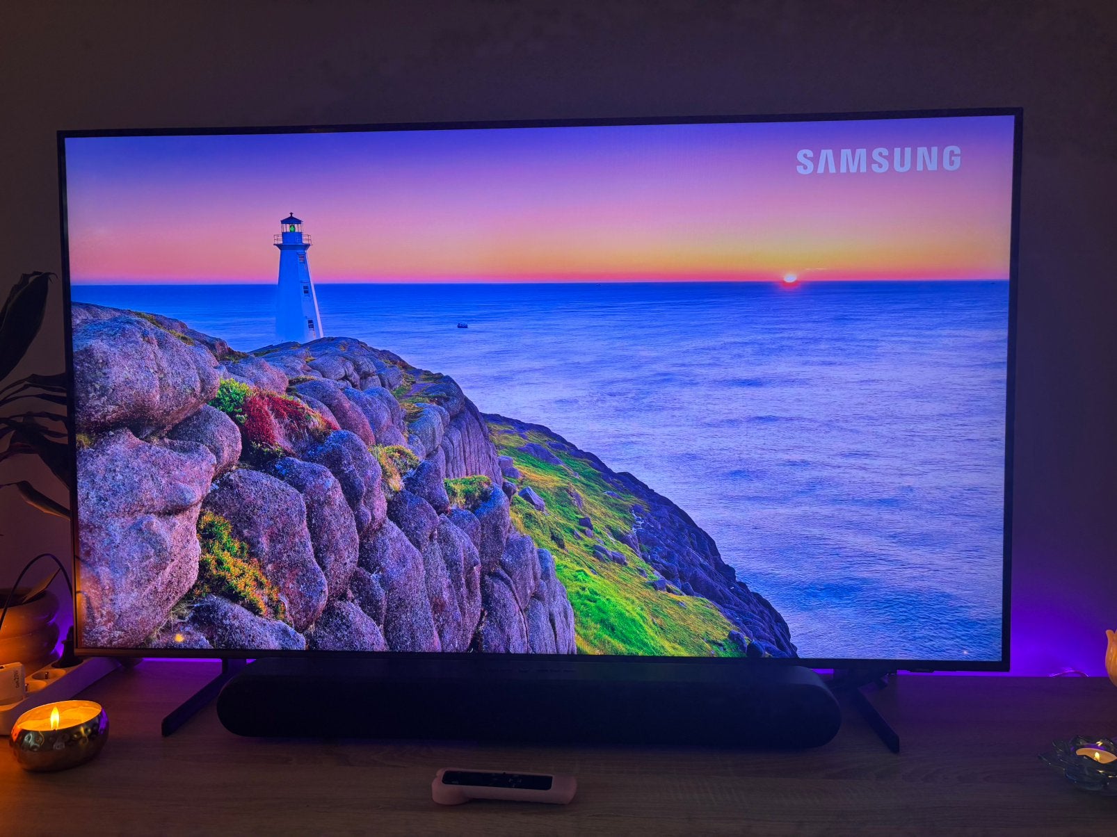 Grote Samsung QLED 4K Smart Tv 55inch met garantie! (2024), QLED, Comme neuf, Enlèvement, Samsung