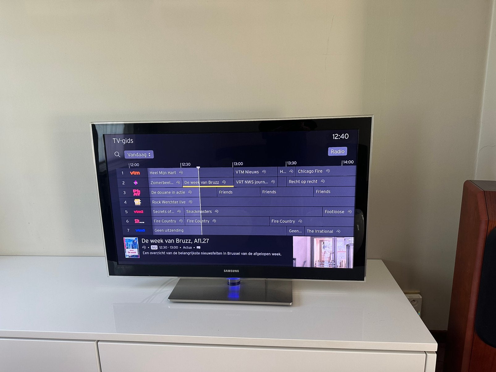 Samsung Smart TV, Ophalen, Gebruikt, Samsung, 100 cm of meer