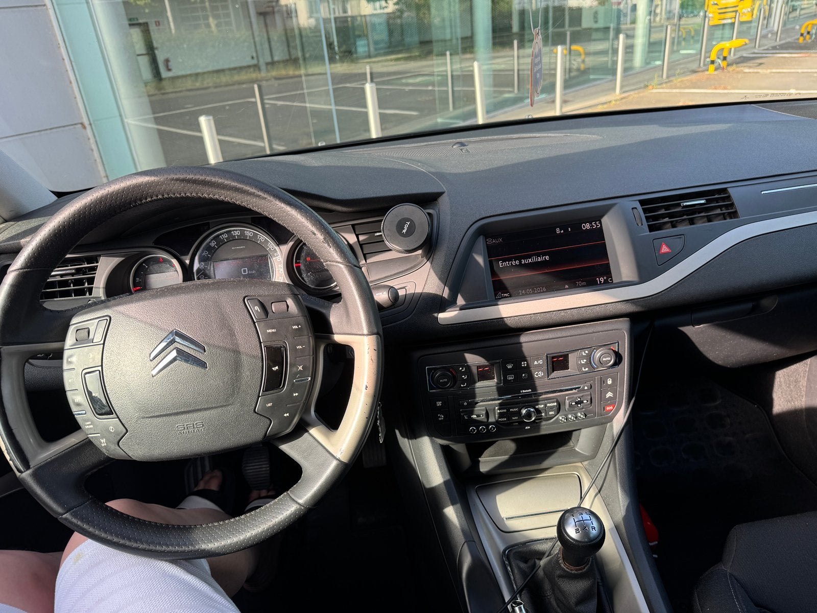 Citroen c5 bonne état!, Euro 5, Boîte manuelle, Noir, 5 portes