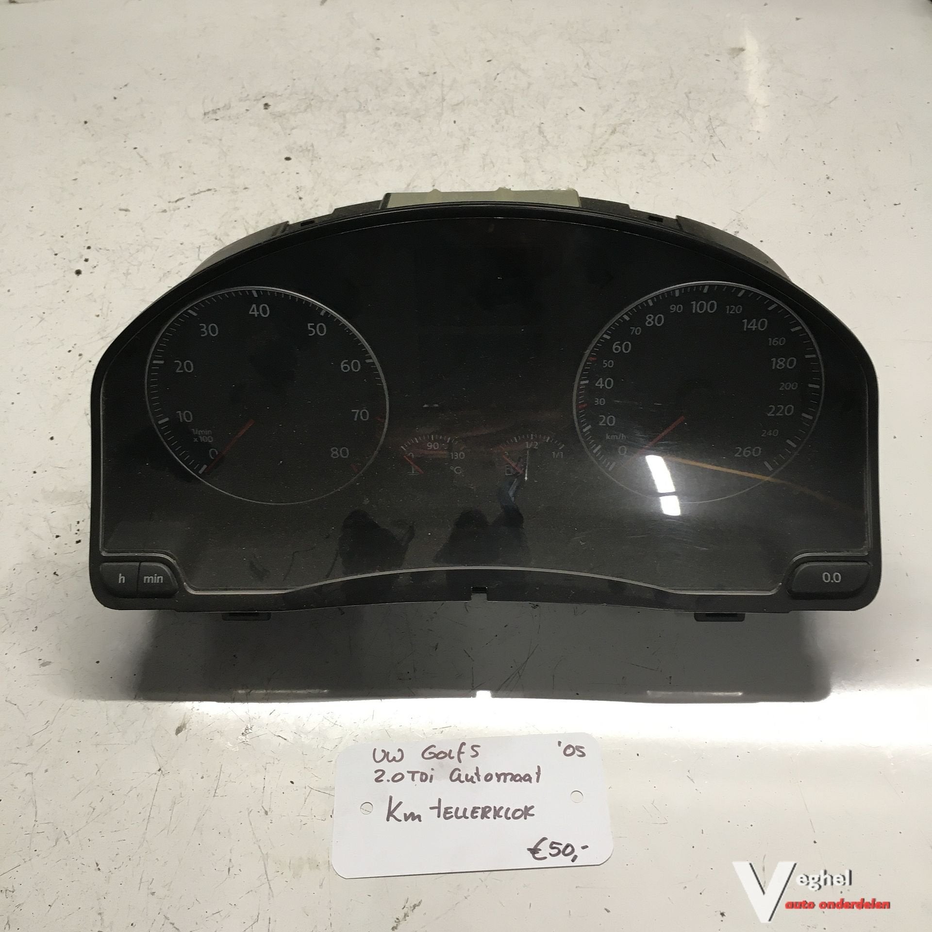 Vw Golf 5 2.0 tdi automaat  2005  Km Tellerklok    1K0920861, Auto-onderdelen, Gebruikt, -, -, Ophalen of Verzenden