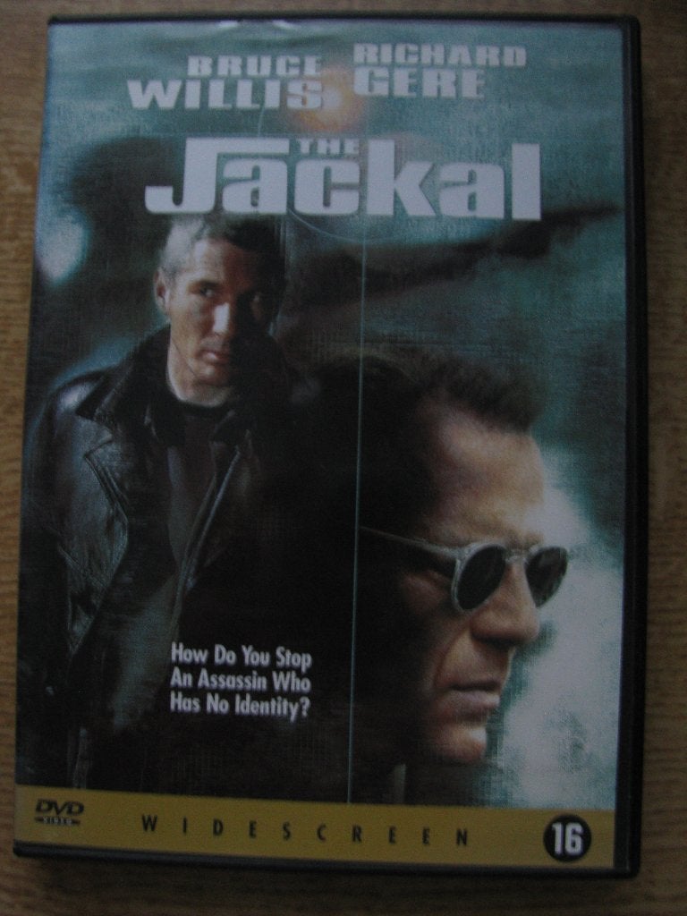The Jackal - Richard Gere & Bruce Willis, CD & DVD, DVD | Thrillers & Policiers, Comprend un boîtier, Enlèvement ou Envoi, À partir de 16 ans