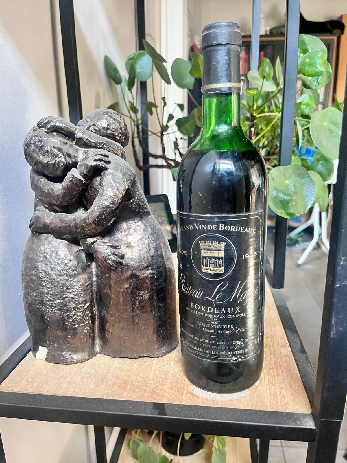 Chateau le mayne 1975, Ophalen, Frankrijk, Zo goed als nieuw, Rode wijn