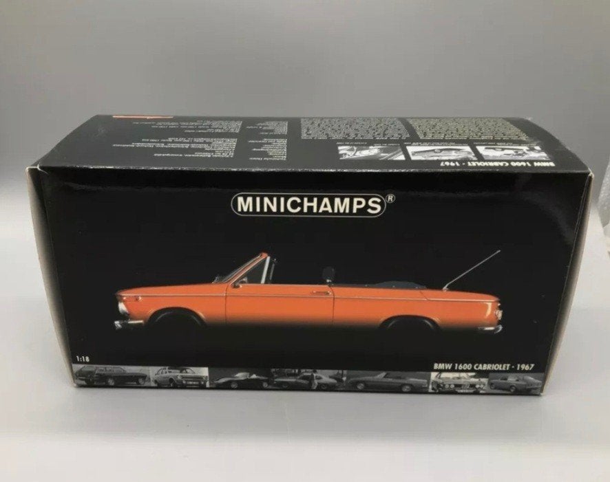 Bmw 1600 cabriolet 1.18 minichamps, Ophalen