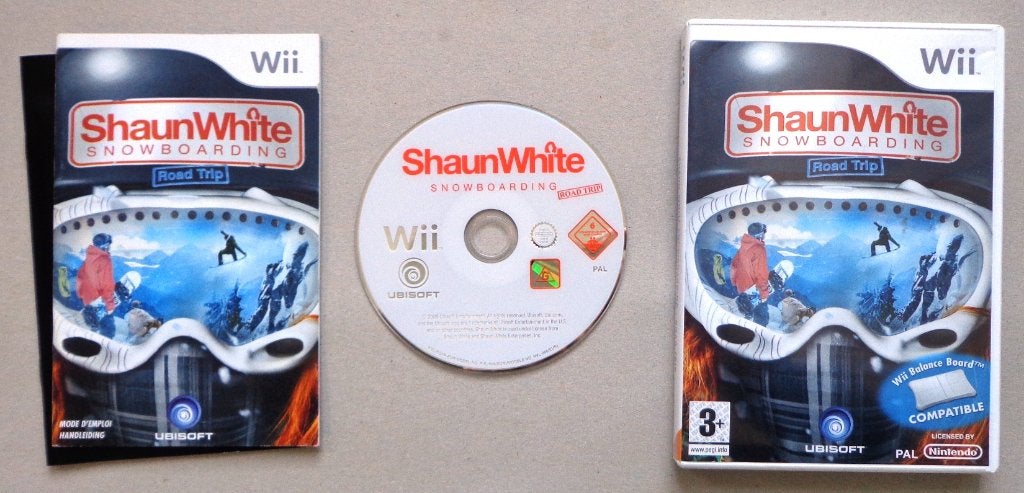 Shaun White Snowboarding Road Trip voor de Wii Compleet, Ophalen of Verzenden, Zo goed als nieuw