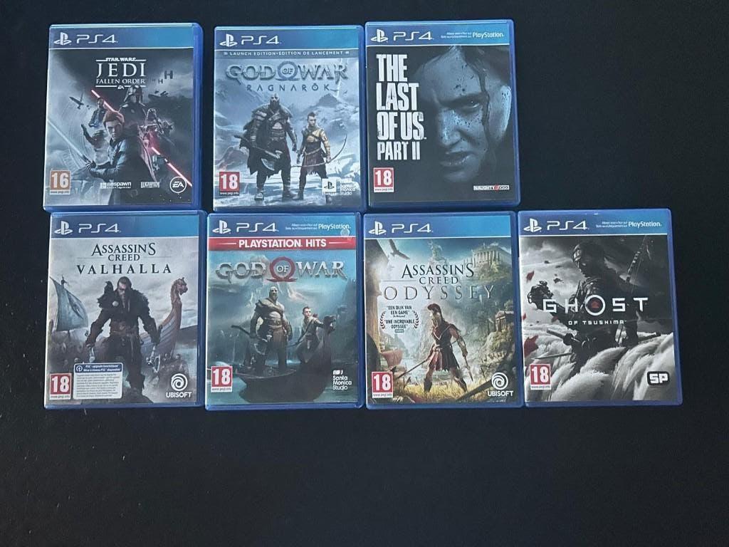 ps4 & ps5 games, Consoles de jeu & Jeux vidéo, Enlèvement ou Envoi, Comme neuf